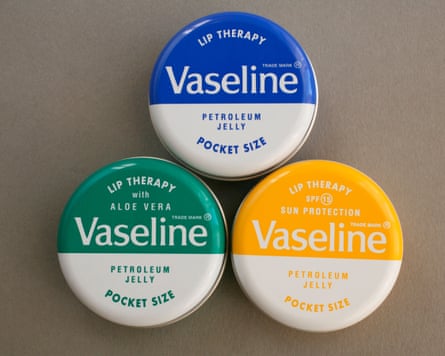 Three flavours of Vaseline