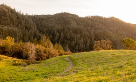 View of Sugarloaf Ridge state park