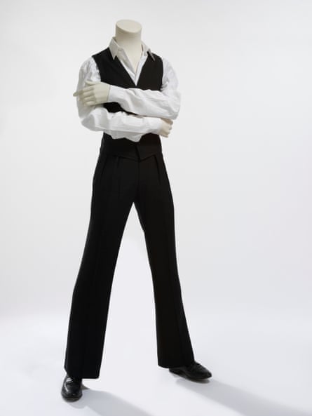 Returning … David Bowie’s Thin White Duke costume.