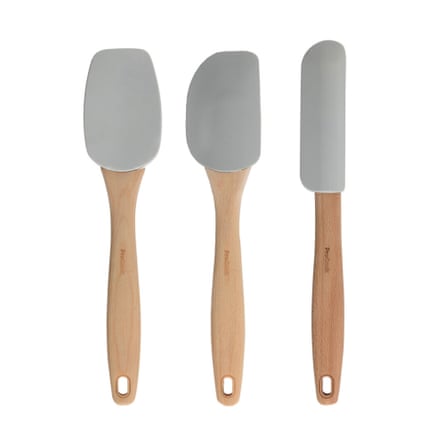 Silicone utensil set