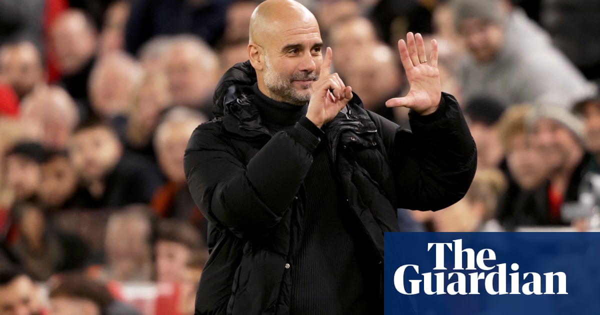 Pep's men look lost as his once impregnable football dynasty falls apart | Jonathan Liew