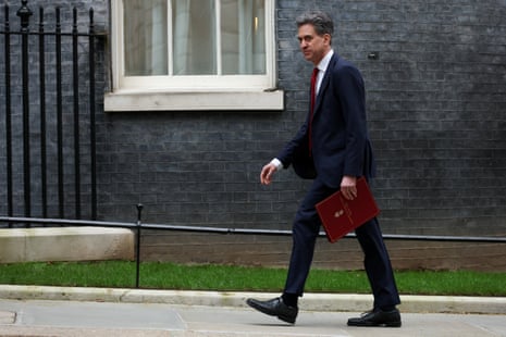 Ed Miliband, the energy secretary.