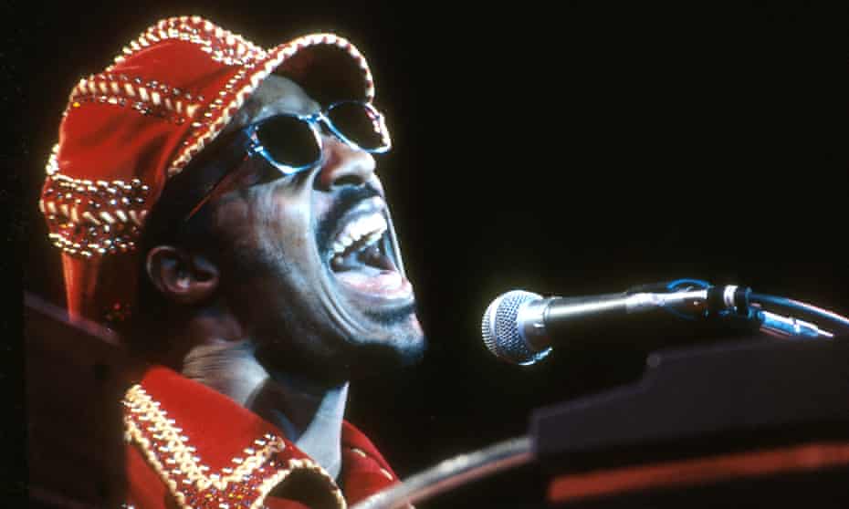 ‘An auteur with something powerful to say’ ... Stevie Wonder.