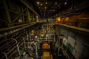 Inside the power station