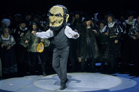 Michael Volle as Hans Sachs in a 2017 staging of Wagner’s Die Meistersinger von Nuernberg at the Bayreuth Festspielhaus.