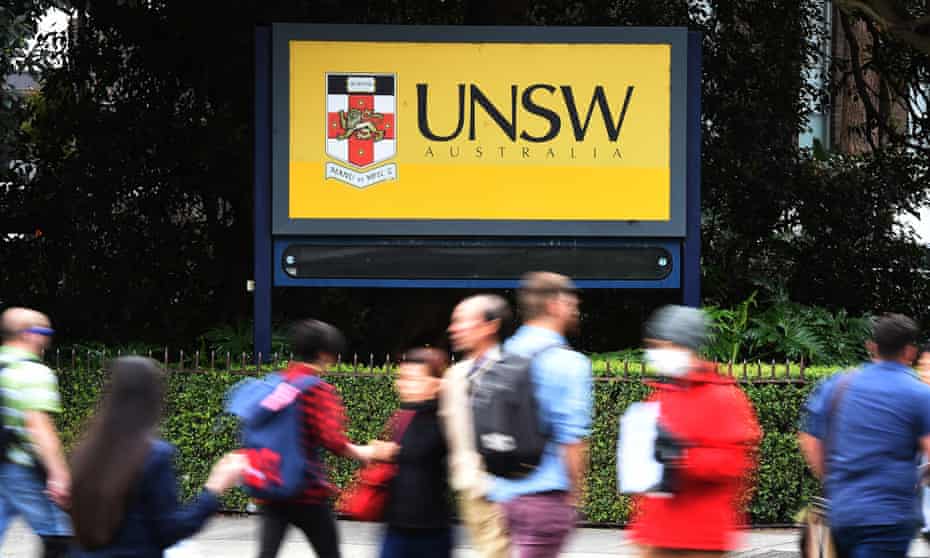 The University of New South Wales has cut 493 jobs amid the coronavirus pandemic