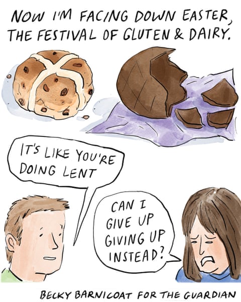 Gluten free easter cartoon, panel 4