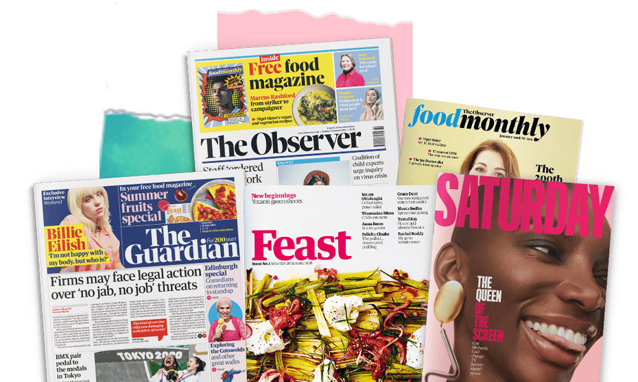 Guardian newspaper and supplements