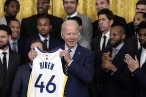 Biden hosts 2022 NBA champions Golden State Warriors