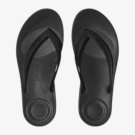 Fitflop iQushion ergonomic flip-flops.