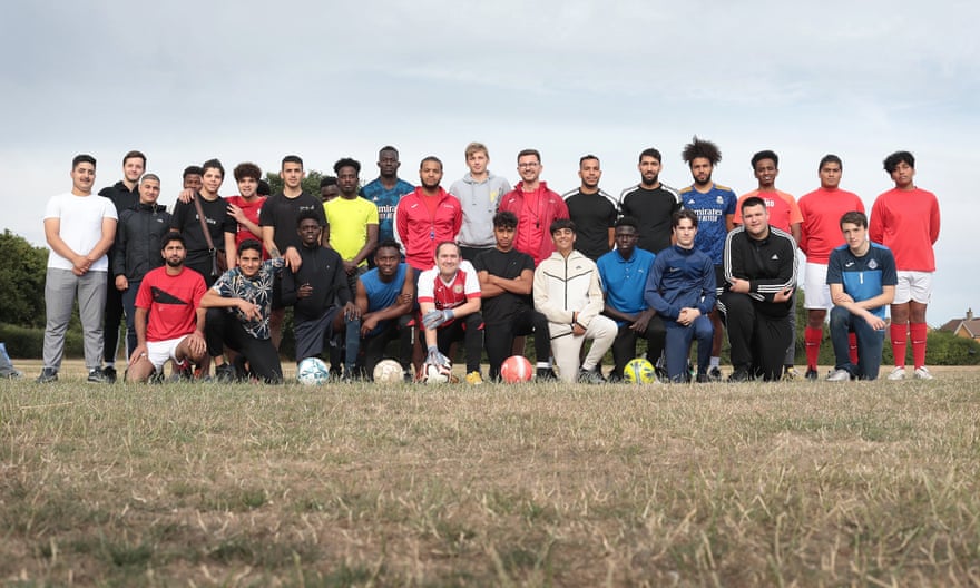 The Changing Lives FC squad.