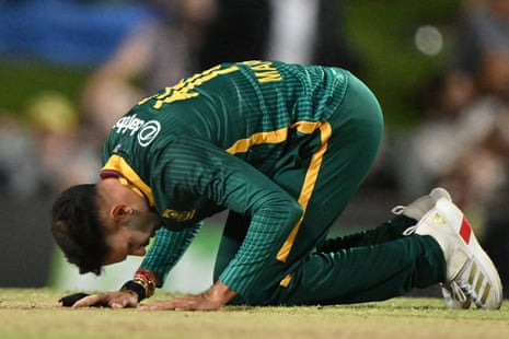 Will Keshav Maharaj spin Australia into submission again when South Africa look to wrap up the ODI series in Mackay?