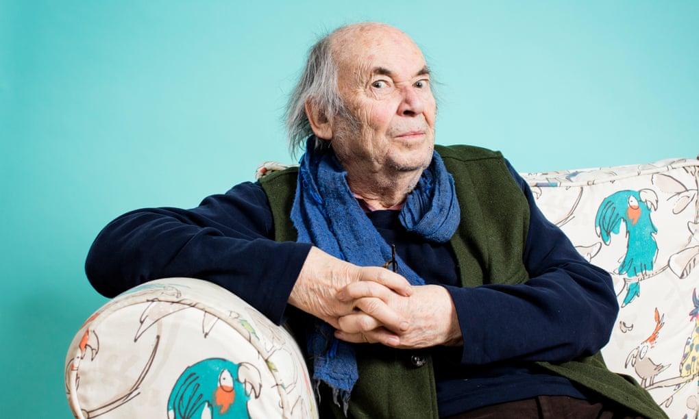 Quentin Blake. Photographed inside his office. London. Photograph by David Levene 21/11/19