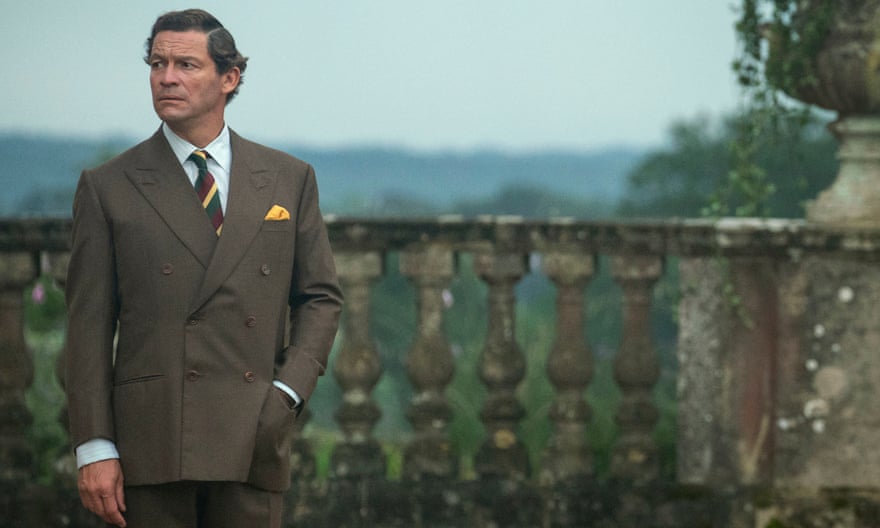 Dominic West as Prince Charles in The Crown