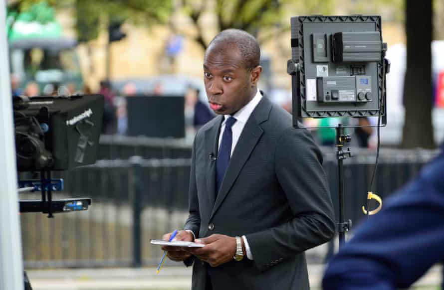 ‘I’m not a news robot reading an Autocue’: Clive Myrie on politics, personality and Mastermind | Television & radio 2 Clive Myrie reporting from College Green, Westminster, in 2016