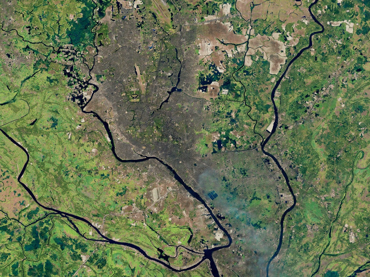 The Making Of A Megacity How Dhaka Transformed In 50 Years Of Bangladesh Global Development The Guardian Dhaka Informal Settlement Map From 1971-2022