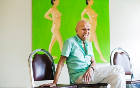 ‘The fire hasn’t abated’ … Alex Katz in his Soho loft in New York. 