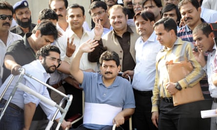 Pakistani journalist Hamid Mir