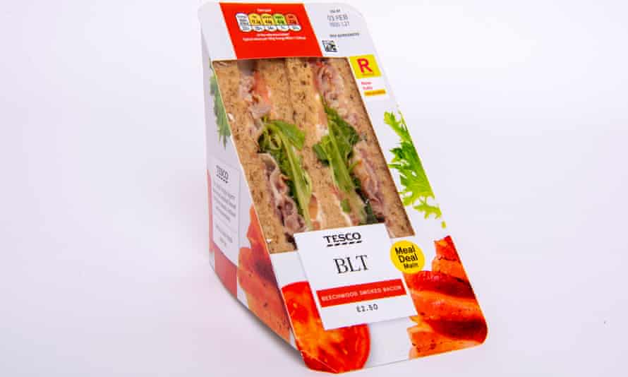 Tescos BLT-Sandwich