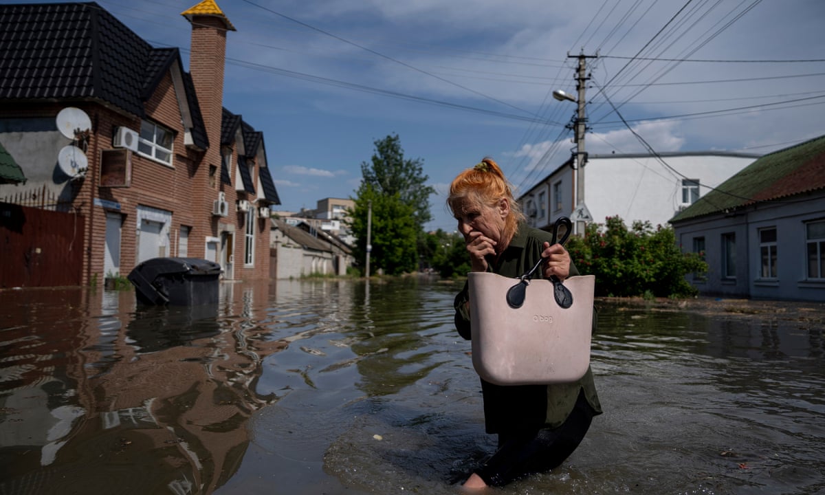 Russian terrorist attack on Kakhovska HPP: radioactive consequences