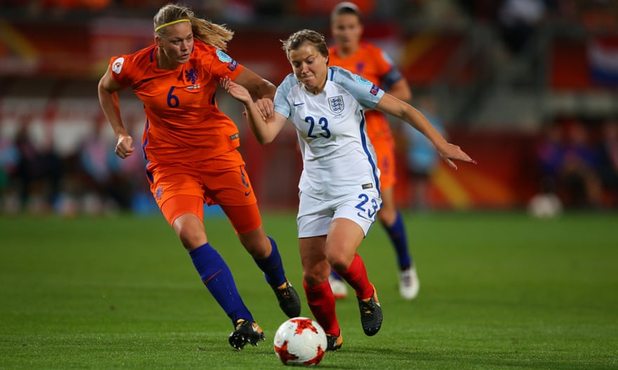 Fran Kirby in action during the Euro 2017 semi-final defeat to Netherlands.
