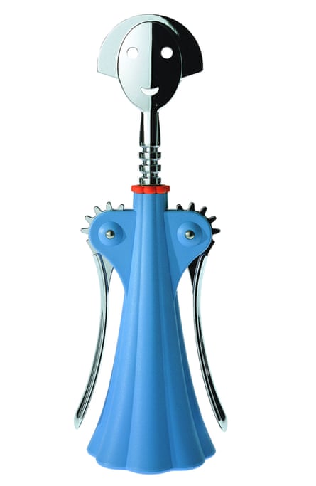 The Anna G corkscrew designed by Alessandro Mendini for Alessi.