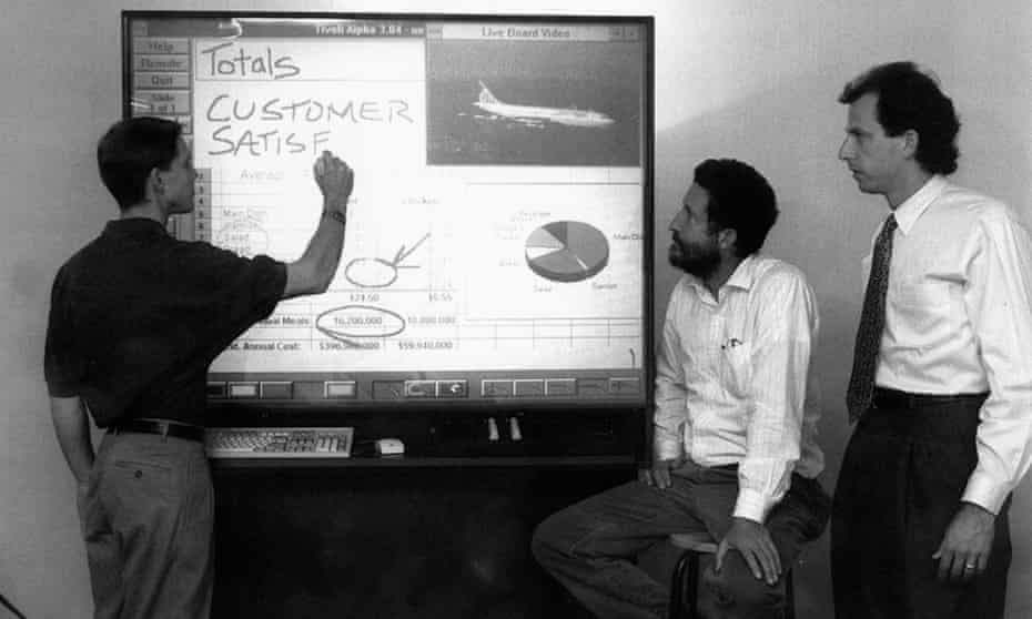 The Xerox Palo Alto research design team in 1993.