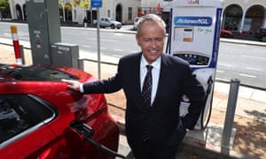 Bill Shorten has defended Labor’s policies on the environment, including electric vehicle targets.