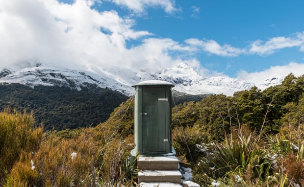 Outhouse in Fiordland