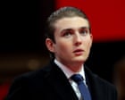 How close is the Trump administration to the toxic Tate brothers? Let’s ask the president’s son Barron … | Arwa Mahdawi