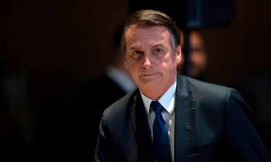 President Jair Bolsonaro’s critics celebrated news of the gala’s cancellation, which made immediate headlines in Brazil. One read: ‘Bolsonaro is banned from New York museum.’
