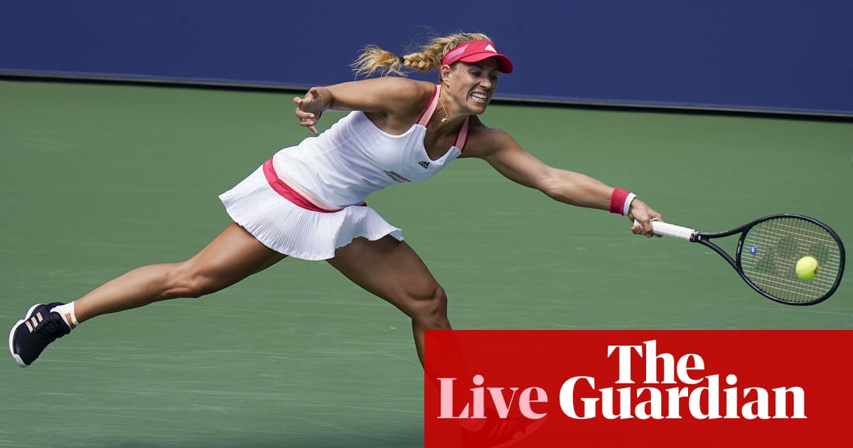 US Open day seven: Djokovic and Zverev in action, Kerber goes out – live!