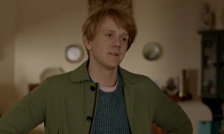 ‘I really need you to stop clearing out the fridge. Just stop clearing out the fridge.’ Still from Please Like Me season four.