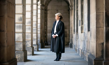 Scotland’s new lord advocate, Dorothy Bain QC, the country’s chief legal officer, after her swearing-in ceremony in June.