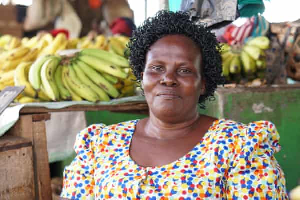 Nora Baguma, market trader and women’s representative