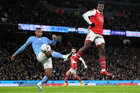 Eddie Nketiah nähert sich Arsenal.
