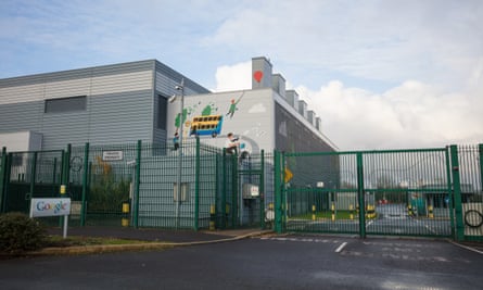 Until recently, Google stored UK user data in its Irish data centres such as this one in the Grange Castle business park just outside Dublin.