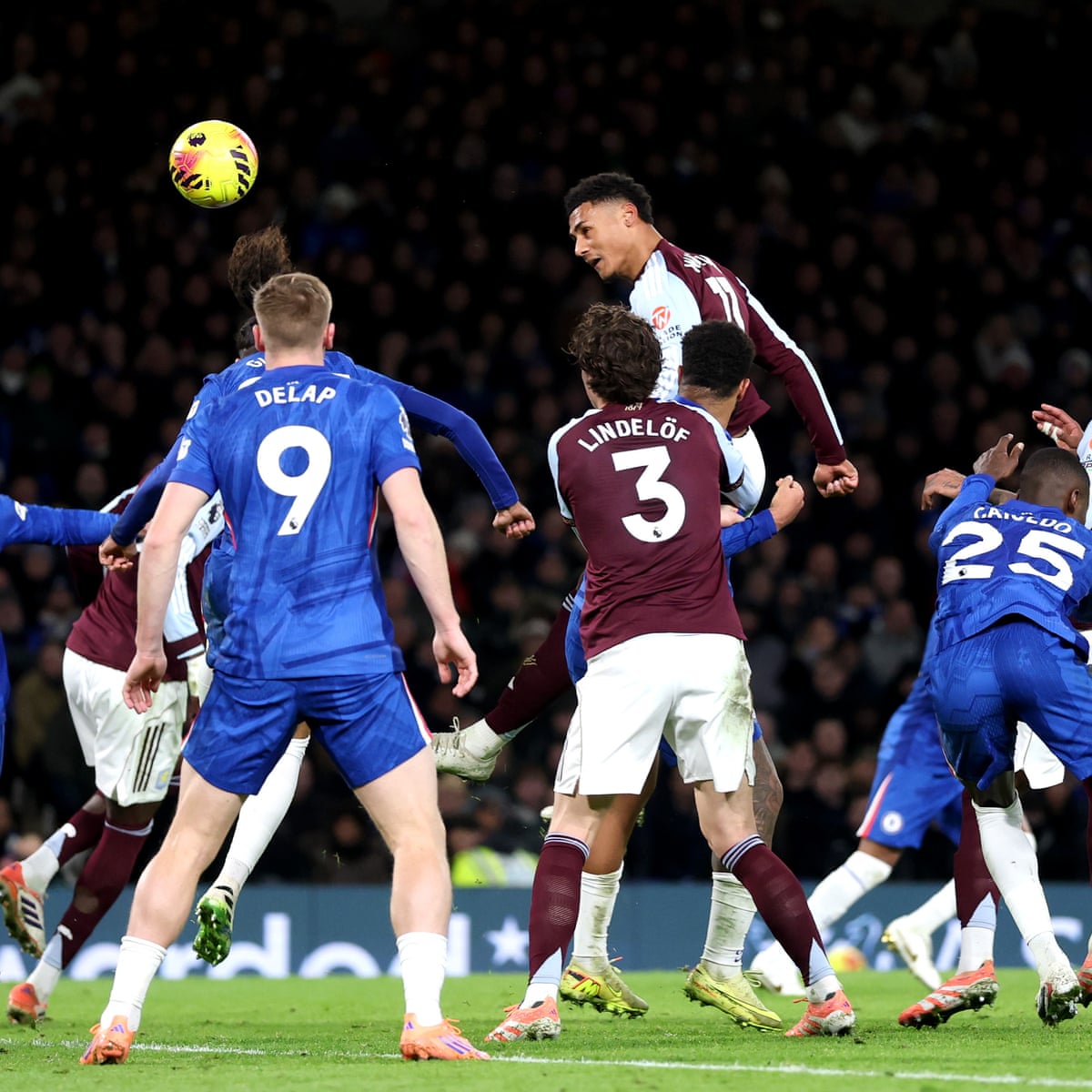 Ollie Watkins' double off the bench gives Aston Villa comeback victory at Chelsea | Premier League | The Guardian