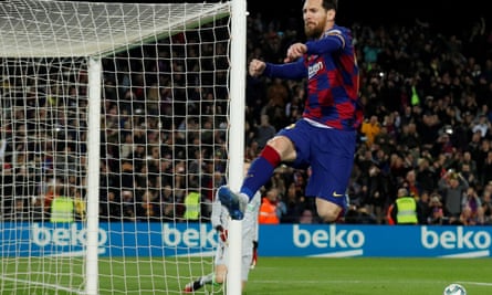 Barcelona’s Lionel Messi