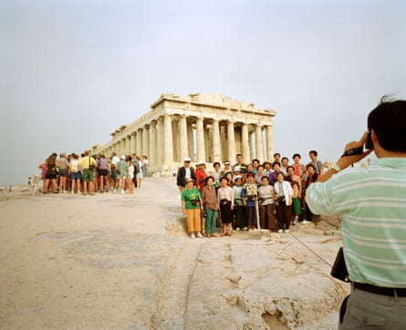 The Acropolis in Athens, 1991.