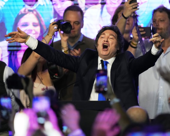 Argentina's Milei vows more reforms after election triumph – video