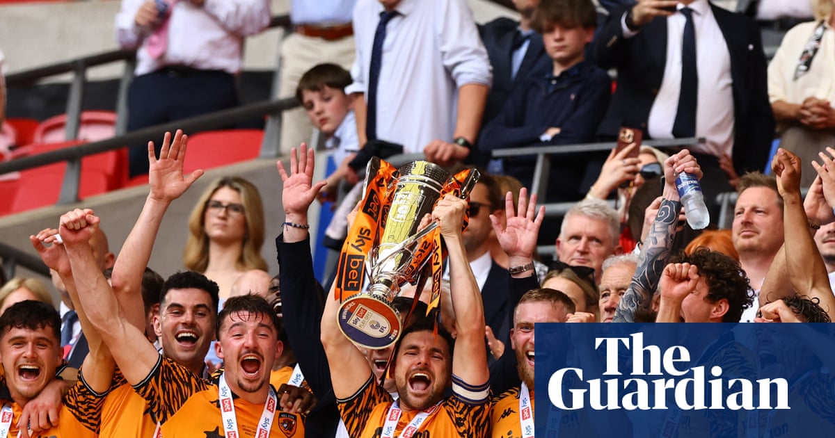 McBurnie’s late winner sinks Middlesbrough and takes Hull into Premier League