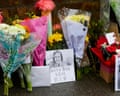 Tributes laid outside Ken Dodd’s home in Liverpool