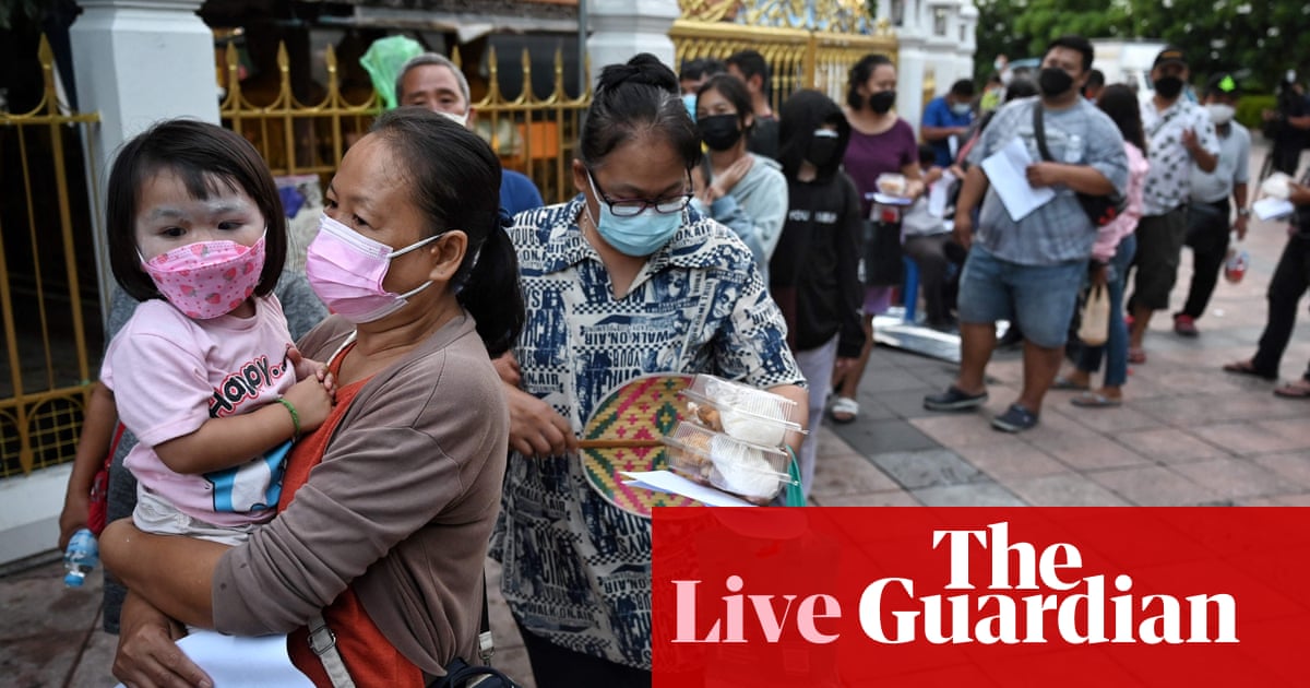 Coronavirus live news: Thailand confirms record community cases; Pfizer to ask for third dose approval