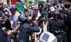 Efforts to sell ‘Anglo neighborhoods in Israel’ at LA synagogue erupts in protests