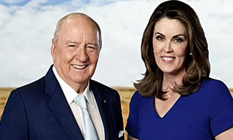 Alan Jones and Peta Credlin