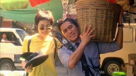 Faye Wong and Tony Leung in Chungking Express