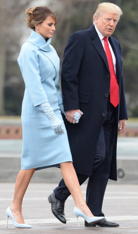 First lady's Jackie-esque style works hard to set gracious tone for Trump | Fashion | The Guardian First lady's Jackie-esque style works hard to set gracious tone for Trump | Fashion | The Guardian