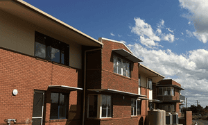 The exterior of the Kalyna Care home in Melbourne