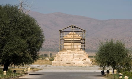 FILE PHOTO: The tomb of Cyrus the Great, a revered King of the Persian Empire, is seen at Pasargadae outside Shiraz, south of Tehran, September 24, 2007. REUTERS/Caren Firouz/File Photo